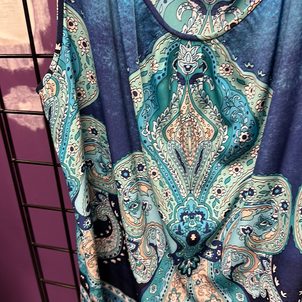 💜Chicos Blue Tank XL - Picture 2 of 3
